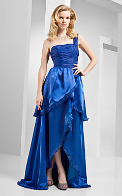 SORAYA - Vestido de Noche de Organza y Satén