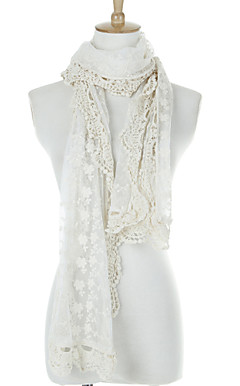 Beautiful Lace Daily Wear Scarf (More Colors)