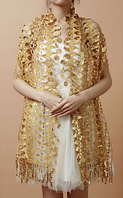 Beautiful Sequined Evening/Wedding Shawl
