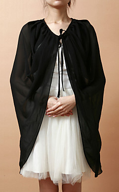 Elegant Chiffon / Casamento Wraps (mais cores)