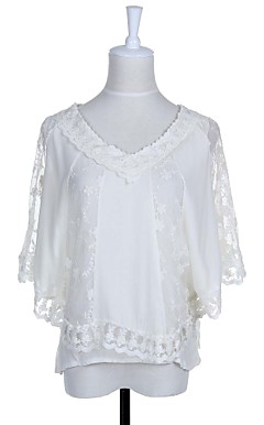 Vakker chiffon / Casual Poncho