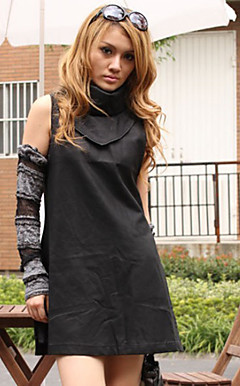 Standing Collar PU Casual/Party Vest(More Colors)