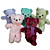  1 PC Plush Bear With Ribbon (MR019) (Start From 5 Units)-Free Shipping