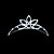  Royal Princess tiara nupcial de bodas (pj121) (comienzo de 10 unidades) envío gratuito