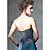  A-line Strapless Floor-length Evening Dress / Prom Dress (HSX244) (Start From 3 Units) Free Shipping