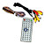 8.5-inch auto parasole Lettore DVD con USB e slot per SD om-9986ds (szc386)