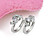  Platinum Fashion Cubic Zirconia Earring - CZ Earring SYX-0396 (SZY436)