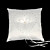  Luxurious Wedding Ring Pillow In White Satin With Rhinestones