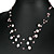  lavenderblush élégant collier de perles (lsp038)