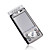  B8000 Téléphone cellulaire Tri-Bande Double Carte fonction TV Argenté(SZR256)