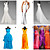  Unique and Fashionable Dresses for Wedding / Party  6 Pieces Per Package (HSQC093)
