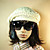  Plastic Rimmed, Non-spring Temples Fashionable Sunglasses (KRS009)