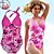  Brand New Yingfa Top Quality Fashionable One Piece Swimwear Swimsuit Y182(XY0091)