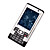  tt v10 dual-band quad scheda tv funzione argento telefono cellulare e nero (szr694)