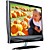  ViewSonic DiamaniDuo - 22" LCD TV - Widescreen - Black, silver