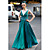  A-line V-neck  Floor-length Chiffon  Dresses on Sale / Evening Dresses (OFGC0111)