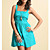  Fold Over Neck Dress (09VQX014)