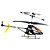  7 "rc 3 l radiografische afstandsbediening vlucht mini indoor helikopter klaar om te vliegen (yx01227)