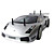  01:10 caixa de velocidades do motor 15 rc 2 velocidade 4wd nitro gás do carro Lamborghini prata (yx00556-2)