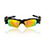  2 Go de lunettes de soleil de revêtement lecteur mp3 avec lentille jaune (sm-05-4)