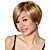  Capless Short Golden Brown With Blonde Synthetic Bob Hair Wig