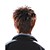  Capless Short Synthetic Auburn Men's Straight Hair Wig