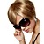  Capless Short Golden Brown With Blonde Synthetic Bob Hair Wig