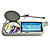  7-inch Sun Visor Car DVD Player with USB & SD and TV function