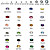  10 stuks perfect kristal voor nail art designs SS20 # 5mm - aquamarijn (tslr0929-100)