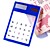  Calculadora Transparente de Escritorio y Energía Solar (CEG173)