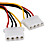  1-pc-2 pour le câble d'alimentation splitter