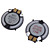  Replacement Inner Speaker Part Set for Nintendo DS Lite (Pair)