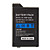  pacco batteria per Sony PSP 2000/3000 (2400mAh)