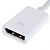  DP Mini DisplayPort mâle vers HDMI v1.4 câble adaptateur femelle blanche (15cm)