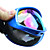  anti-buée ski snowboard en plein air avec des lunettes de protection UV des lunettes de cas libres et chiffon de nettoyage (lgt1113-1)