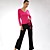  gloednieuw yoga broek top set (yj086)