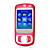  K530 Qaud doble banda Java Card teléfono celular de color rojo (tarjeta de 2GB TF)