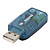  scheda audio usb al suono di cristallo blu