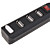  4-Port USB 2.0-Hub Switch Adapter (schwarz / weiß)