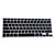  Silicon QWERTY Keyboard Cover for Mac Book (Red)