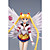  japão anime Sailor Moon, Usagi Tsukino figura gk mão pintada (ceg80049)