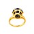  Beautiful 18K Gold Plated CZ Cubic Zirconia Rings (0292-91114-24)