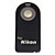  yn ML-L3 controlador remoto infravermelho para câmeras digitais Nikon (com estojo de transporte)