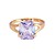  mooie 18k vergulde cz zirconia ringen (0292-91114-27)