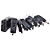  7-i-1 USB-drevet uttrekkbar mobiltelefon lader