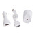  2-in-1 Universal USB/AC/Car Adapter Charger for All iPod/iPhone 2G/3G