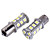  1.56W 18-LED de ahorro de energía de freno del vehículo bombillas (12v blanco 2-pack)