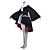  Lolita Style Cosplay Costume Inspired by Haruhi Suzumiya Series Yuki Nagato