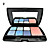  6 colores paleta de sombras de ojos + 1 color colorete maquillaje (0.119-5)