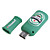  4GB Beer Bottle Style USB Flash Drive (Green)